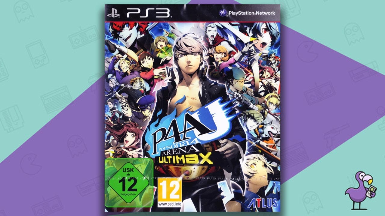 Persona 4 Arena Ultima game case cover art