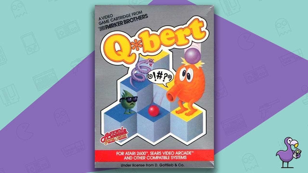 Q*bert game box