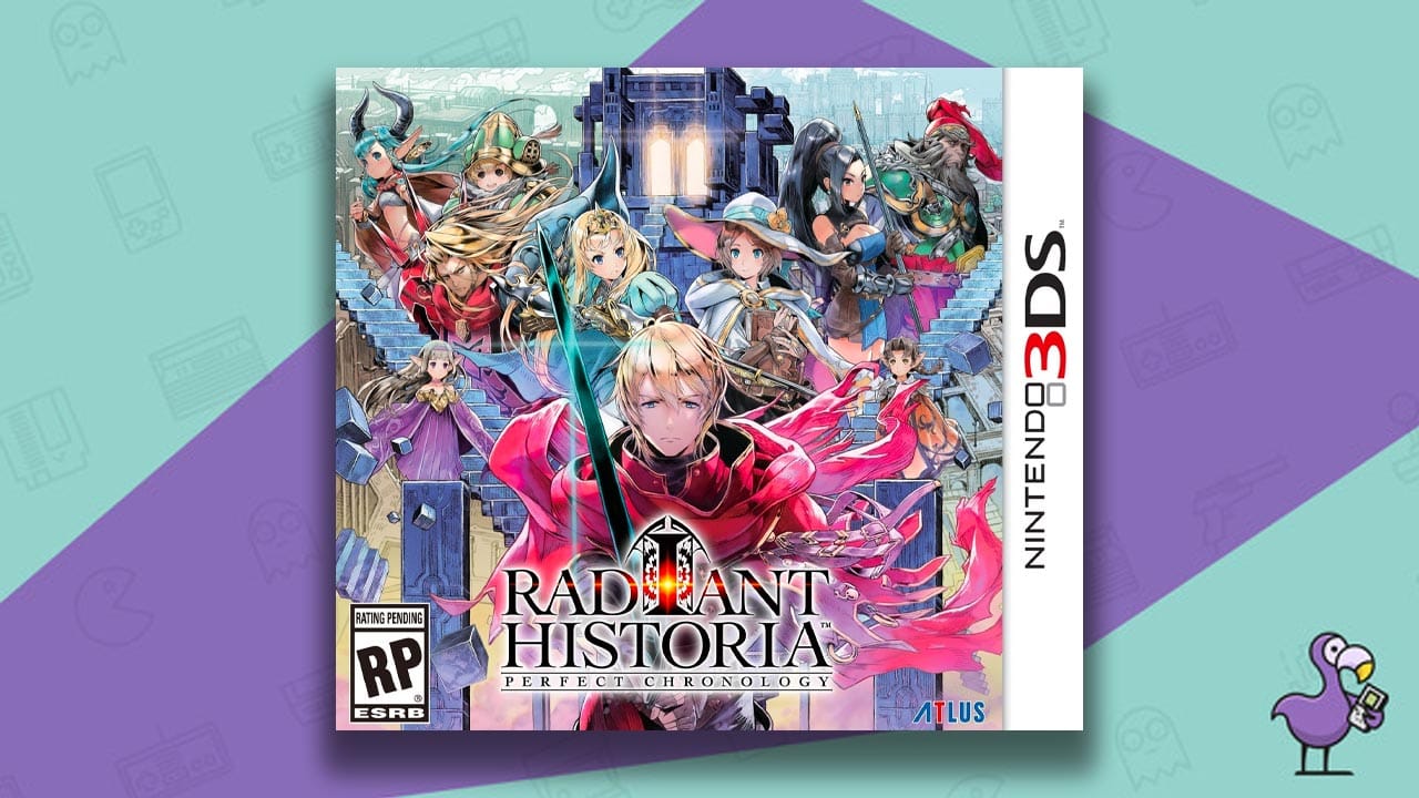 Radiant Historia game case cover art