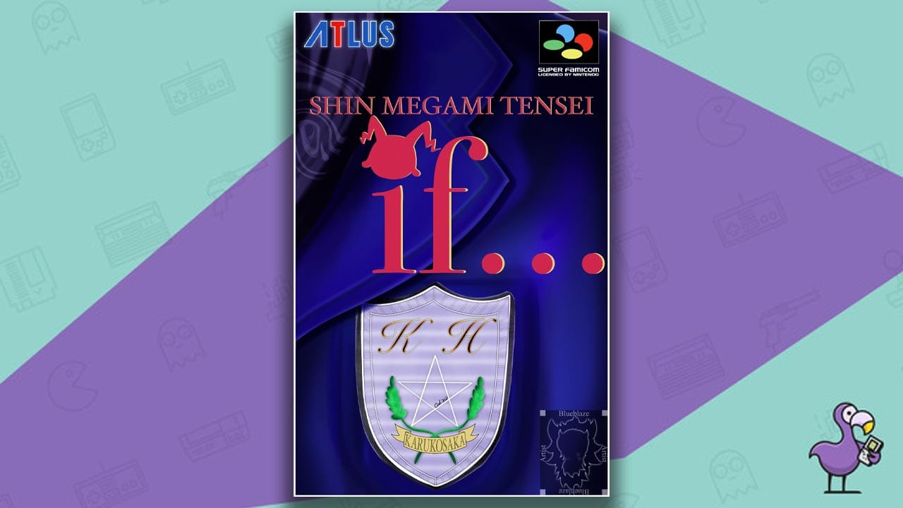 Shin Megami Tensei If... game case cover art