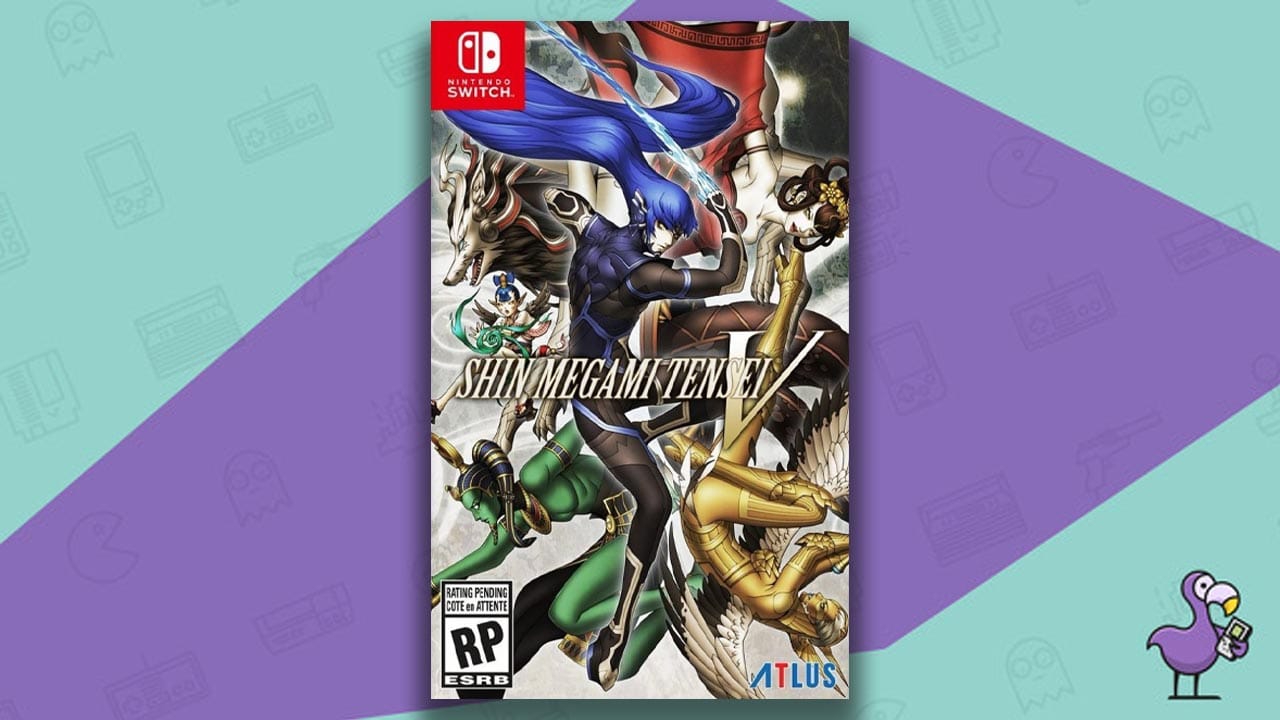 Shin Megami Tensei V game case cover art