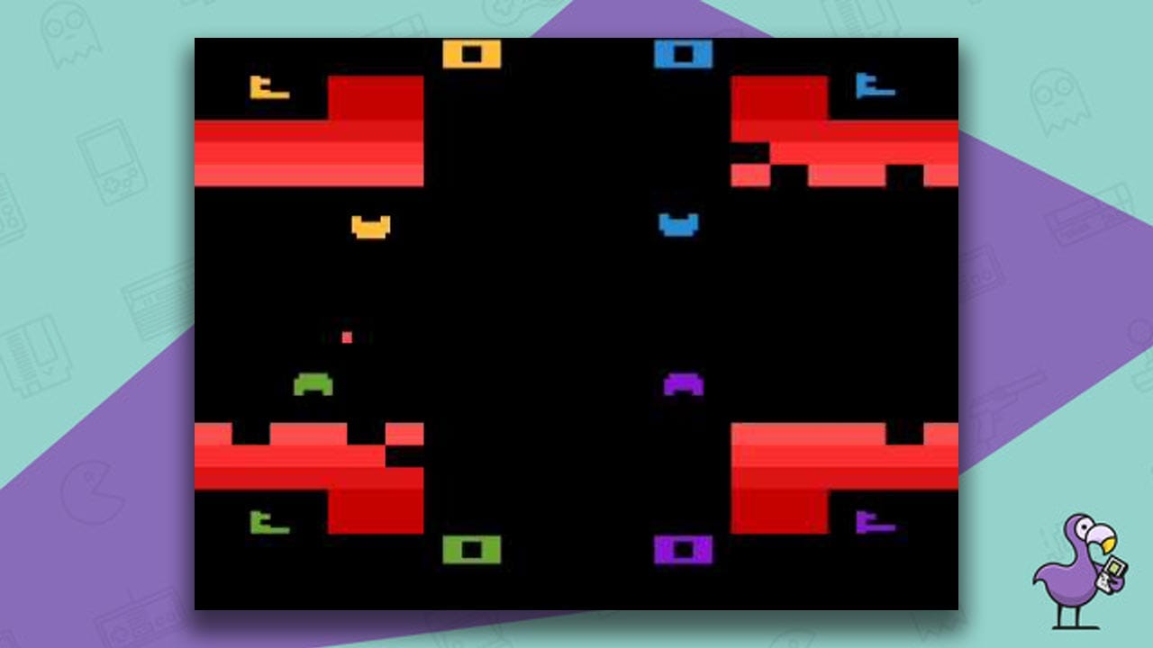 Warlords gameplay Atari 2600