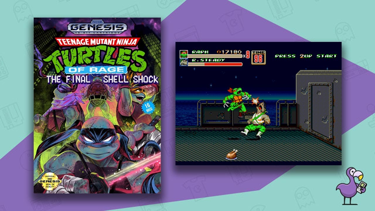 Fan made Artwork for TMNT of Rage: The Final Shell Shock & Gameplay