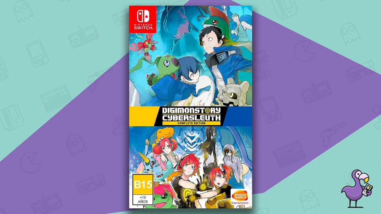 Digimon Story: Cyber Sleuth game case cover art
