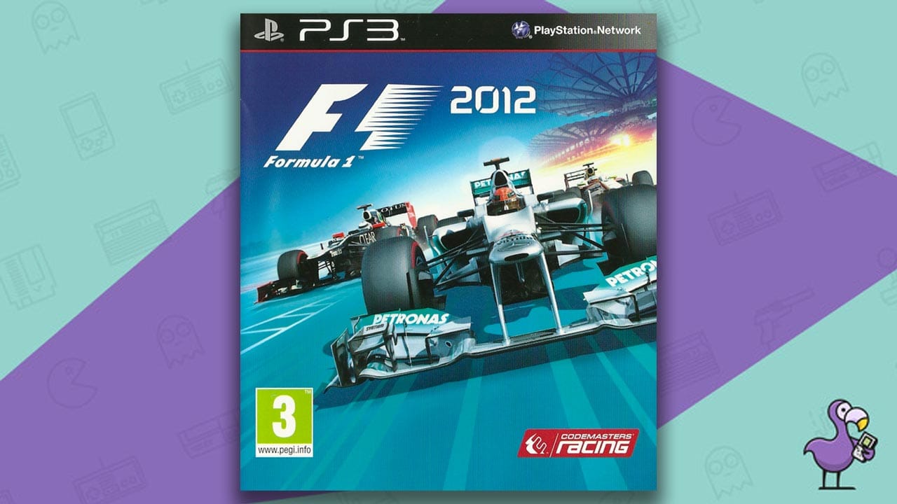 Best PS3 Racing Games - F1 2012 game case cover art