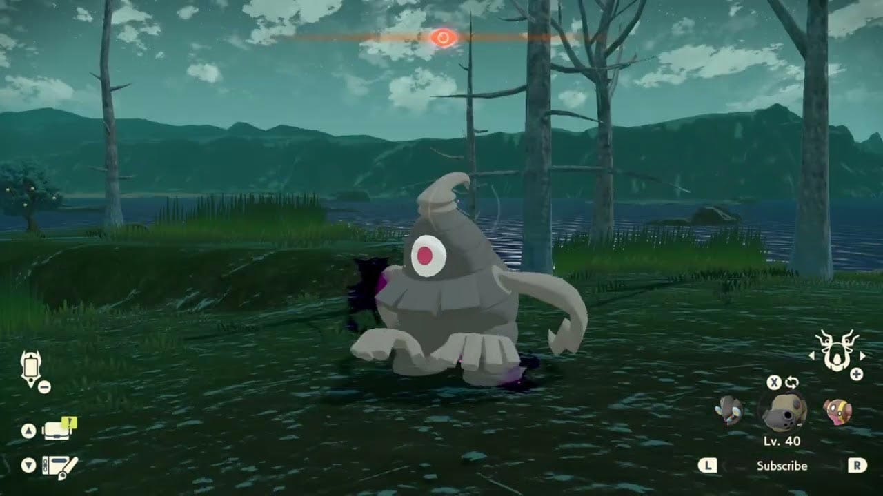 capturing Dusclops in pokemon legens arceus