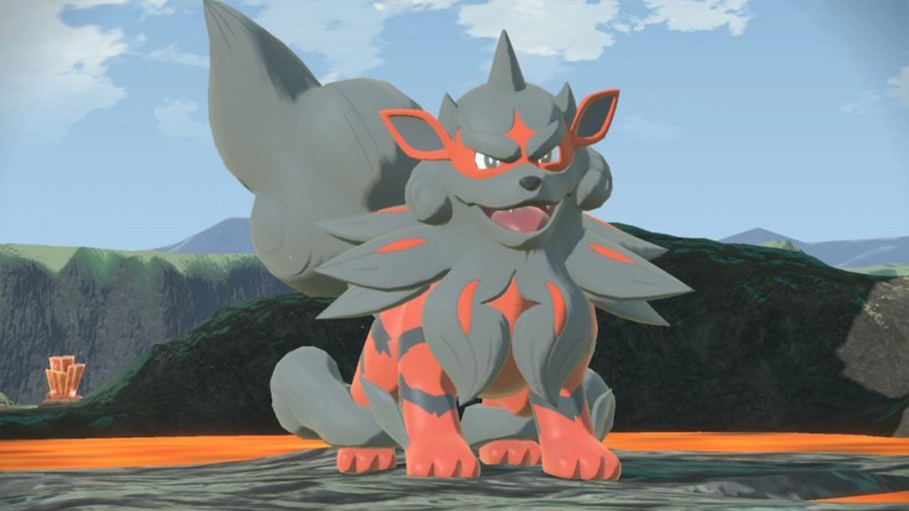 How To Evolve Growlithe Into Hisuian Arcanine In Pokemon Legends Arceus - the charcoal mane of Hisuian Arcanine