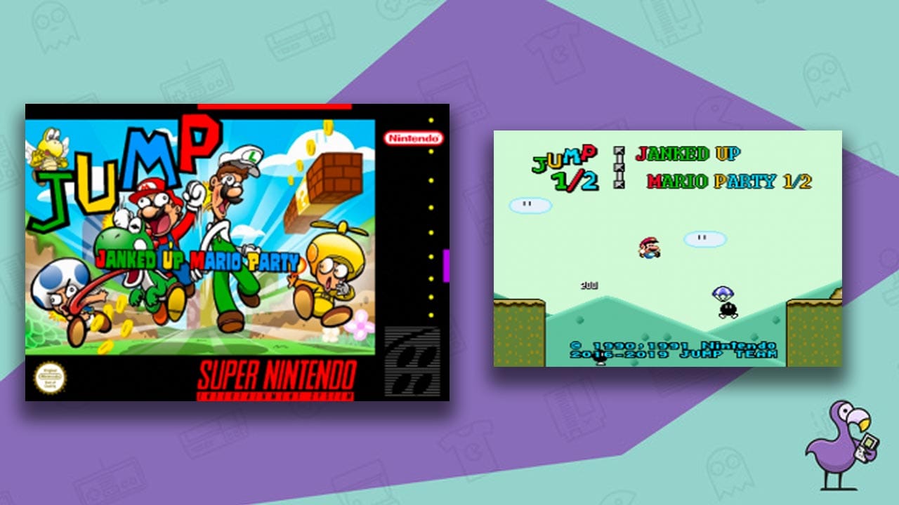 JUMP: Janked Up Mario Party Rom hack case