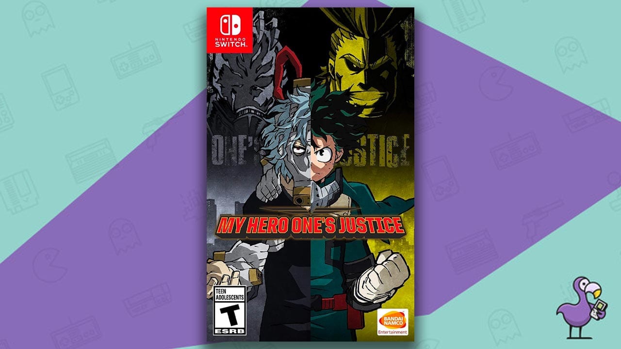 My Hero One's Justice game case cover art