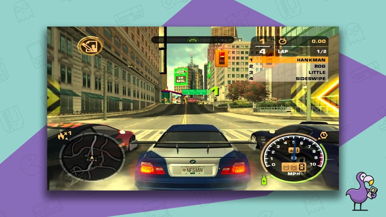 need for speed most wanted gameplay