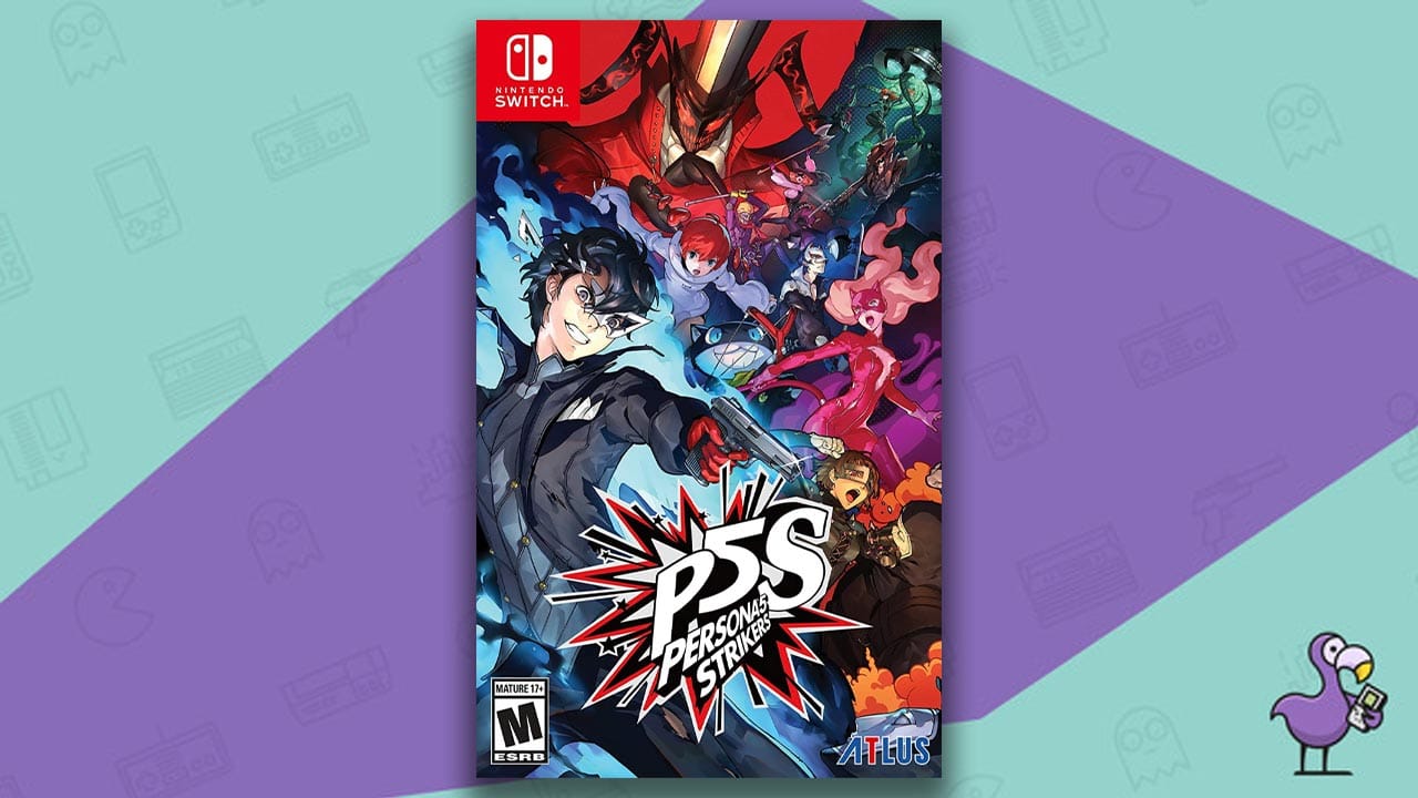 Persona 5 Strikers game case cover art