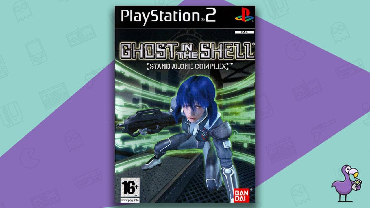 Ghost in the Shell: Stand Alone Complex game case cover art PS2