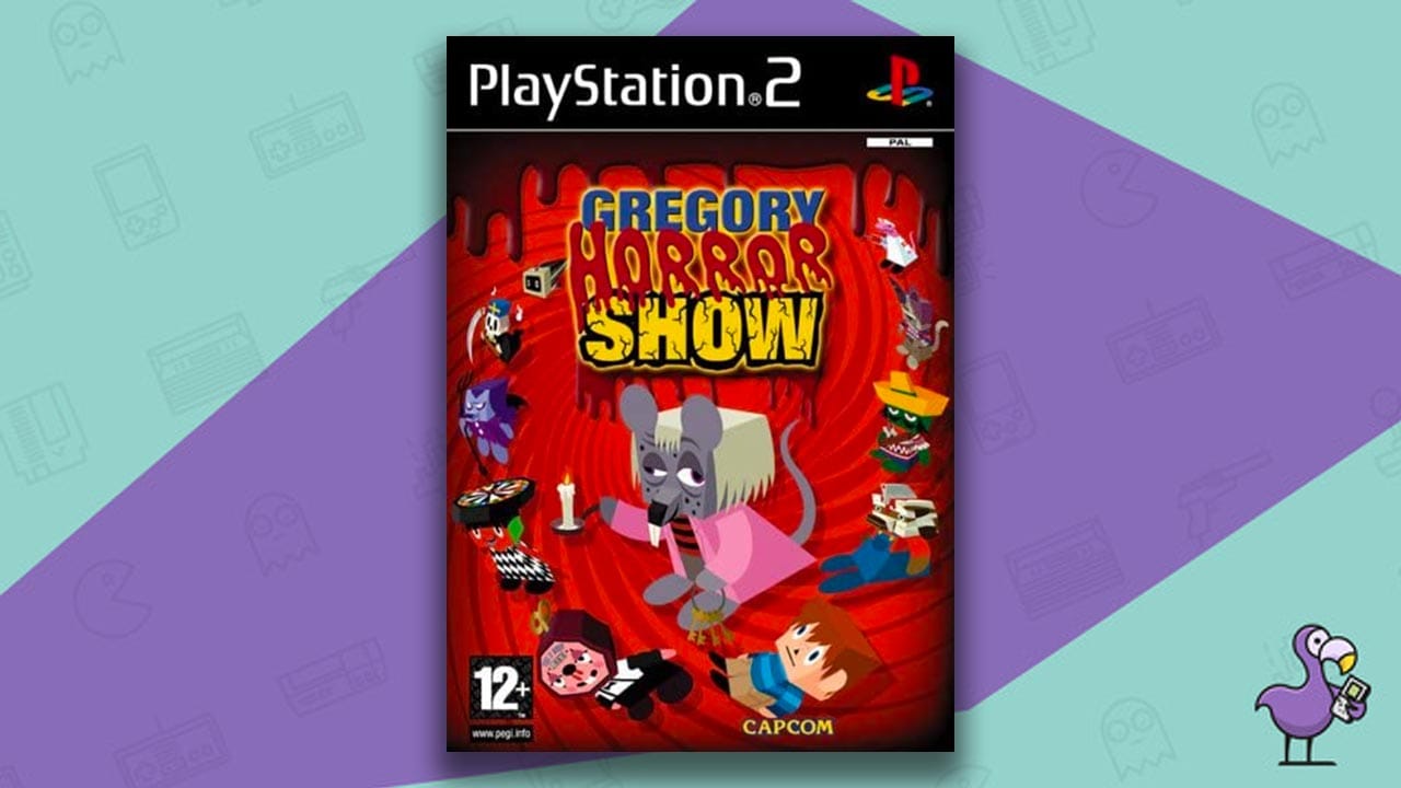Gregory Horror Show game case cover art PS2 game case