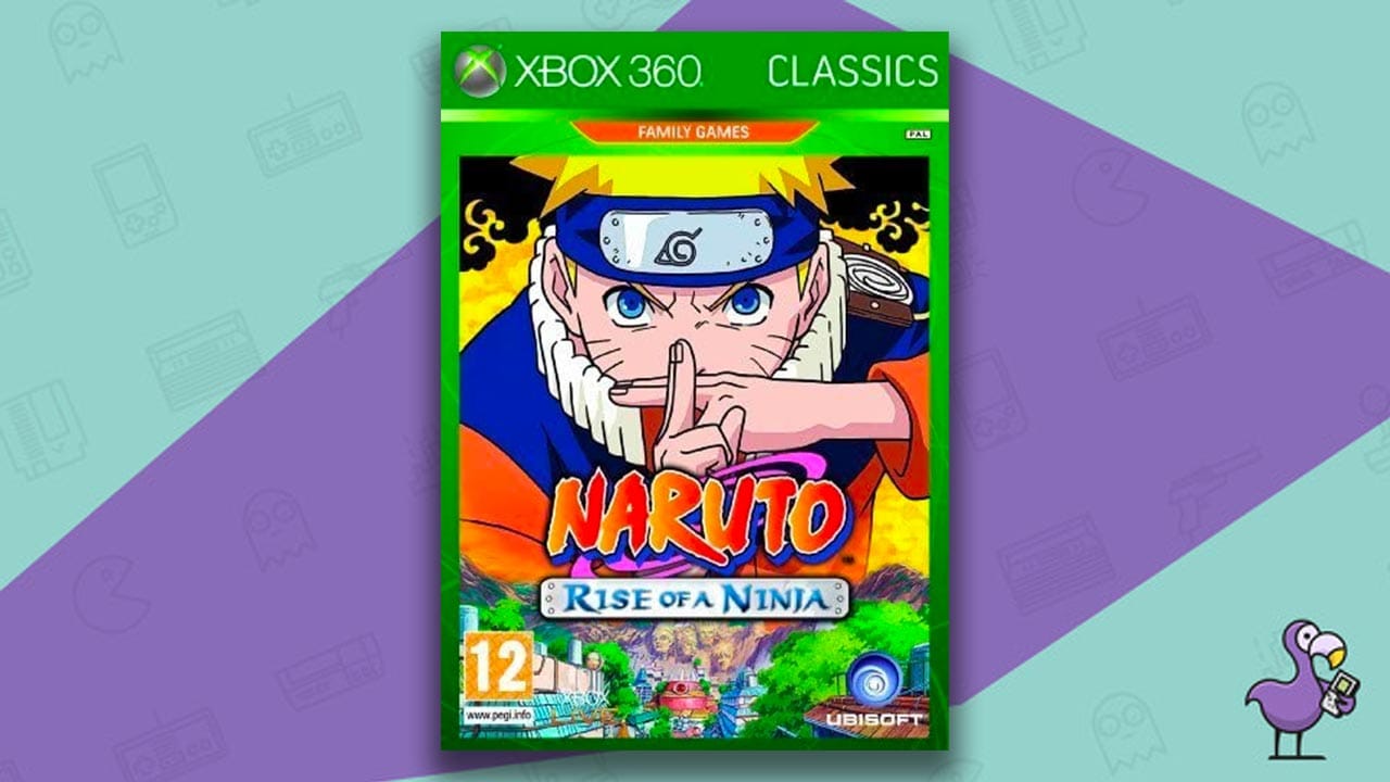 Best Anime Games - Naruto: Rise of a Ninja game case cover art