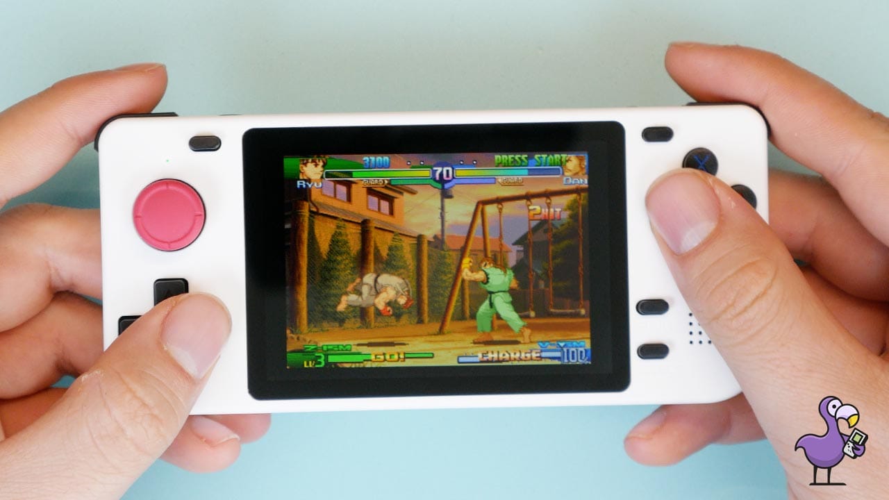 powkiddy rgb10s PS1 gameplay