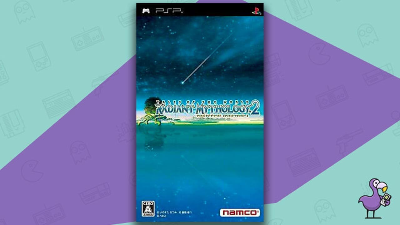 Tales of Radiant Mythology 2 game case cover art PSP