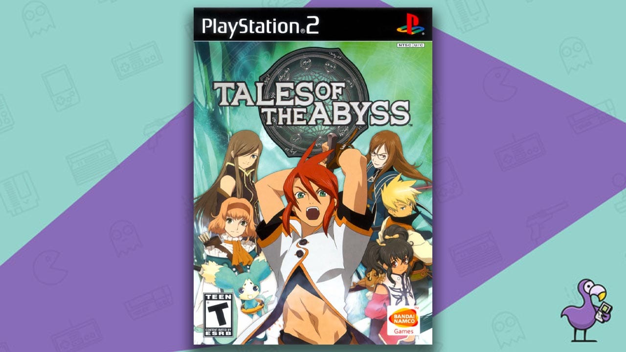 Tales of the Abyss PS2 game case cover art