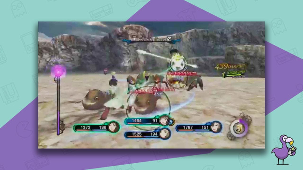 tales of zillia 2 gameplay