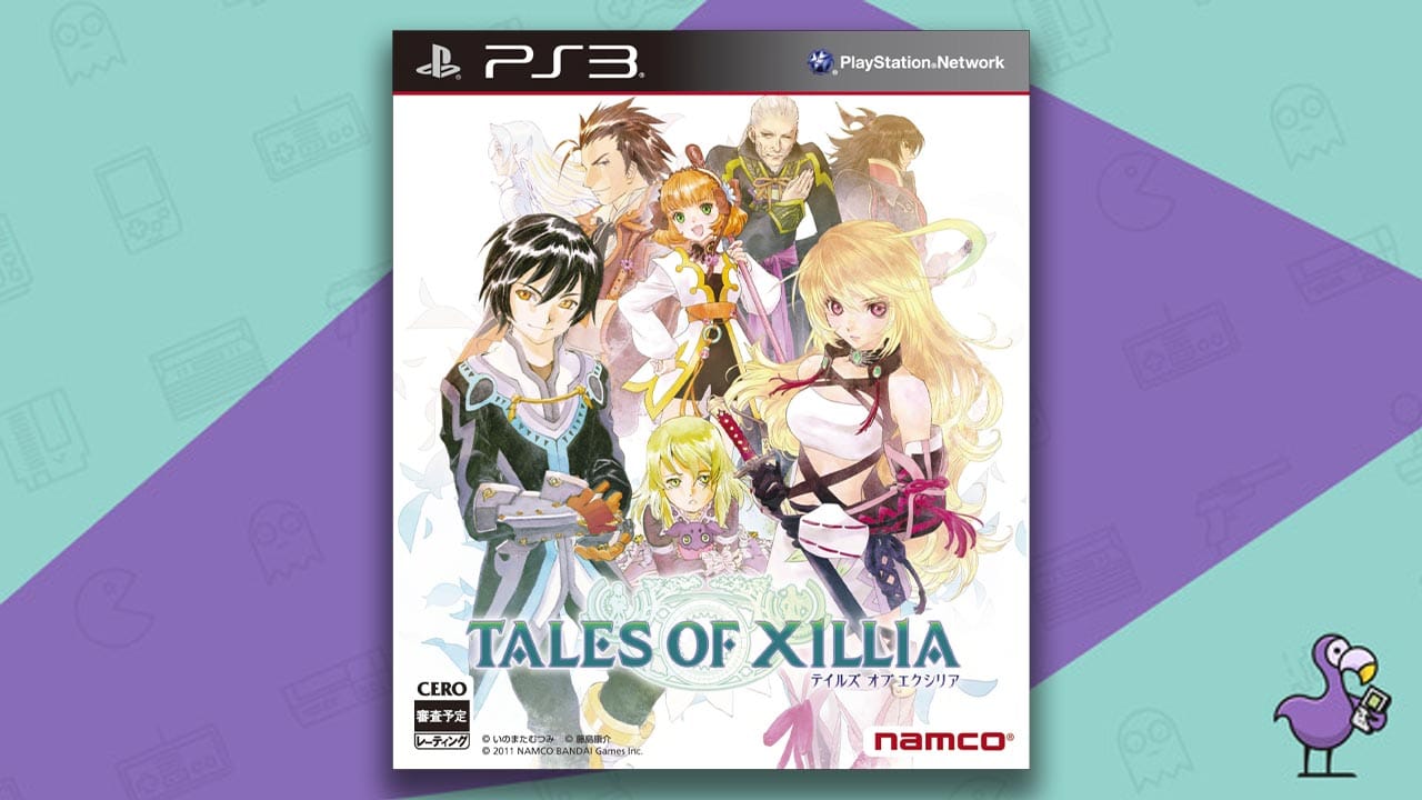 Tales of Xillia game case cover art PS3