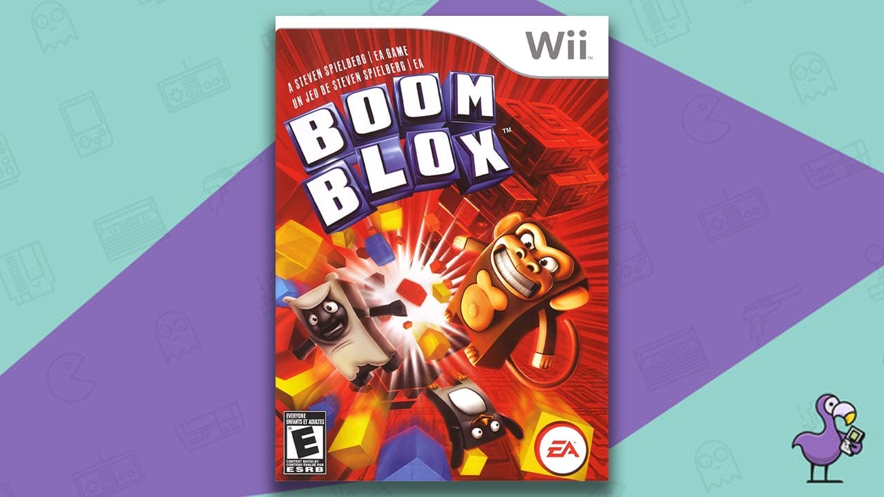 Boom Blox Nintendo Wii game case