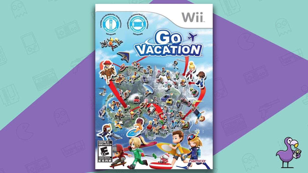 Go Vacation Nintendo Wii box