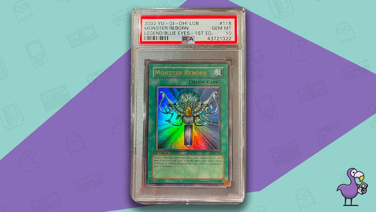 rare yu-gi-oh cards - LOB Monster Reborn