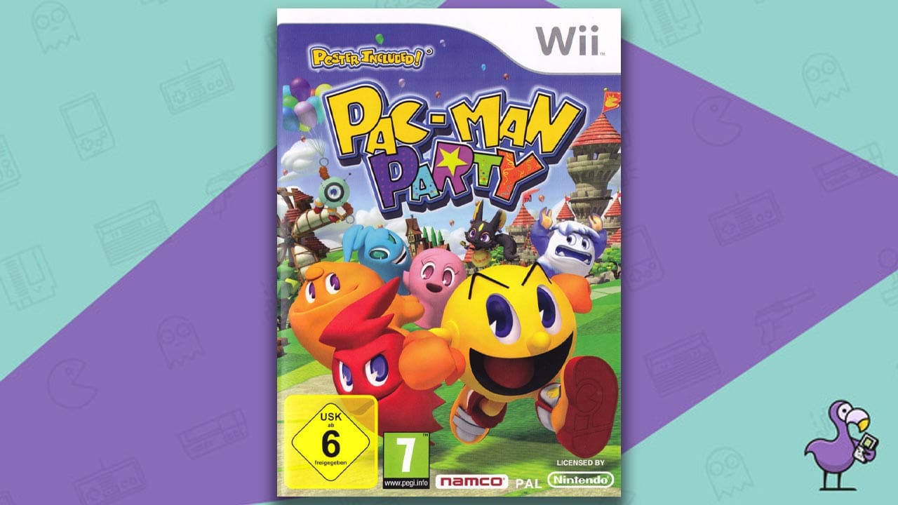 Pac-Man Party game case cover art