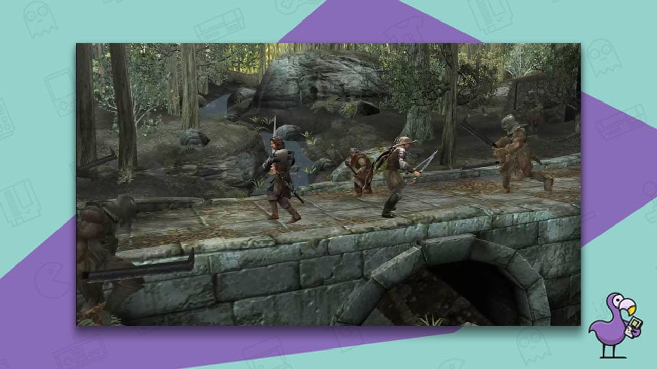 The Lord Of The Rings: The Two Towers gameplay