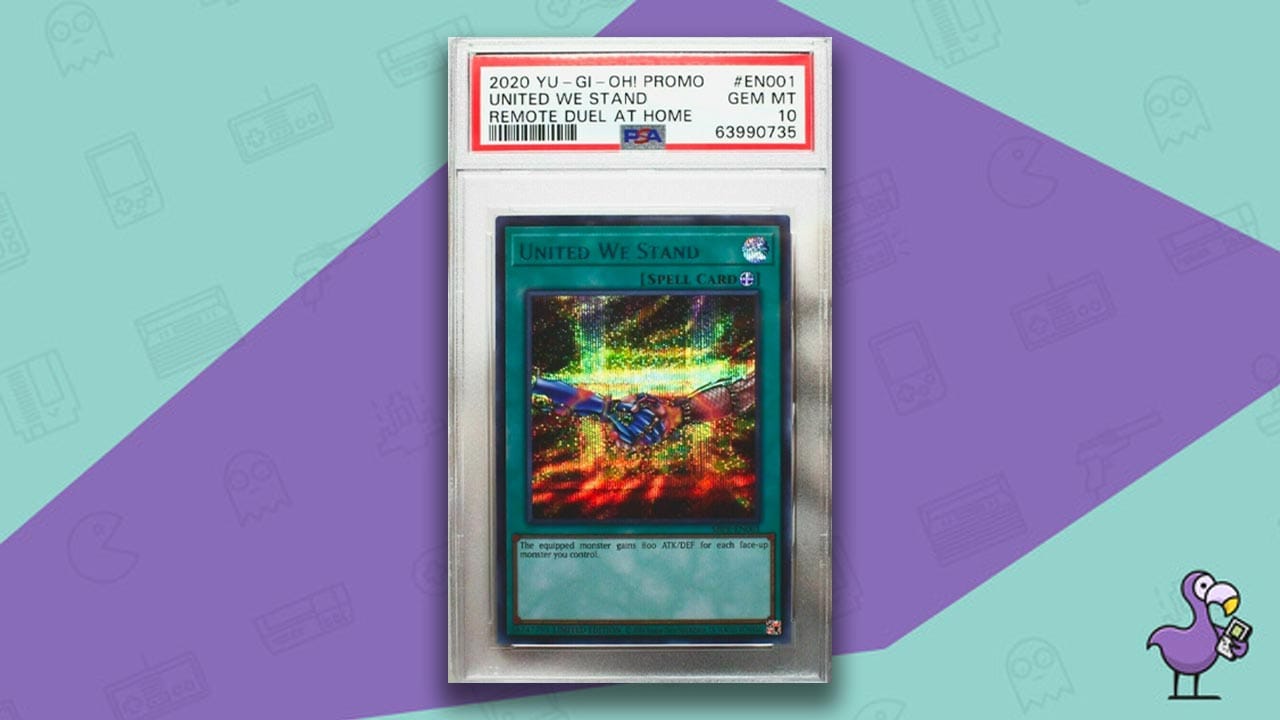 rare yu-gi-oh cards - United we stand duel at home promo card