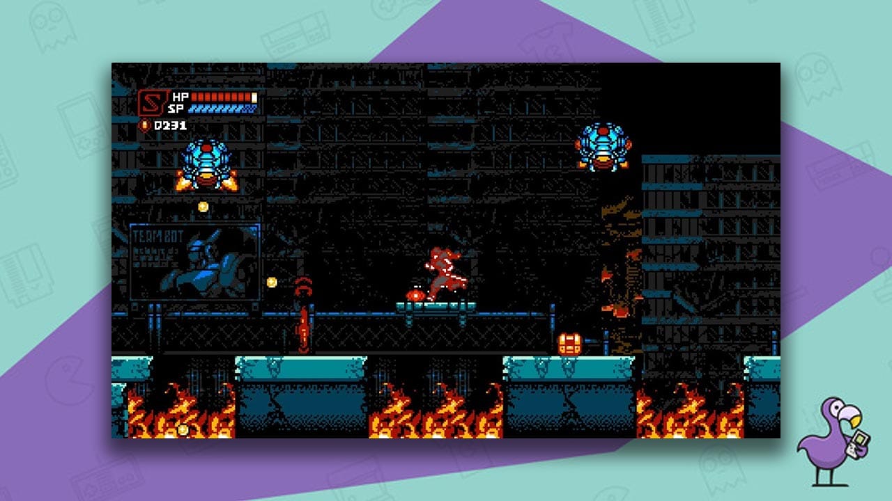cyber shadow gameplay