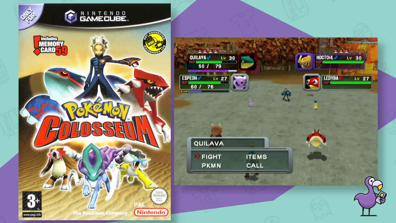 Pokemon Colosseum - best pokemon gamecube games