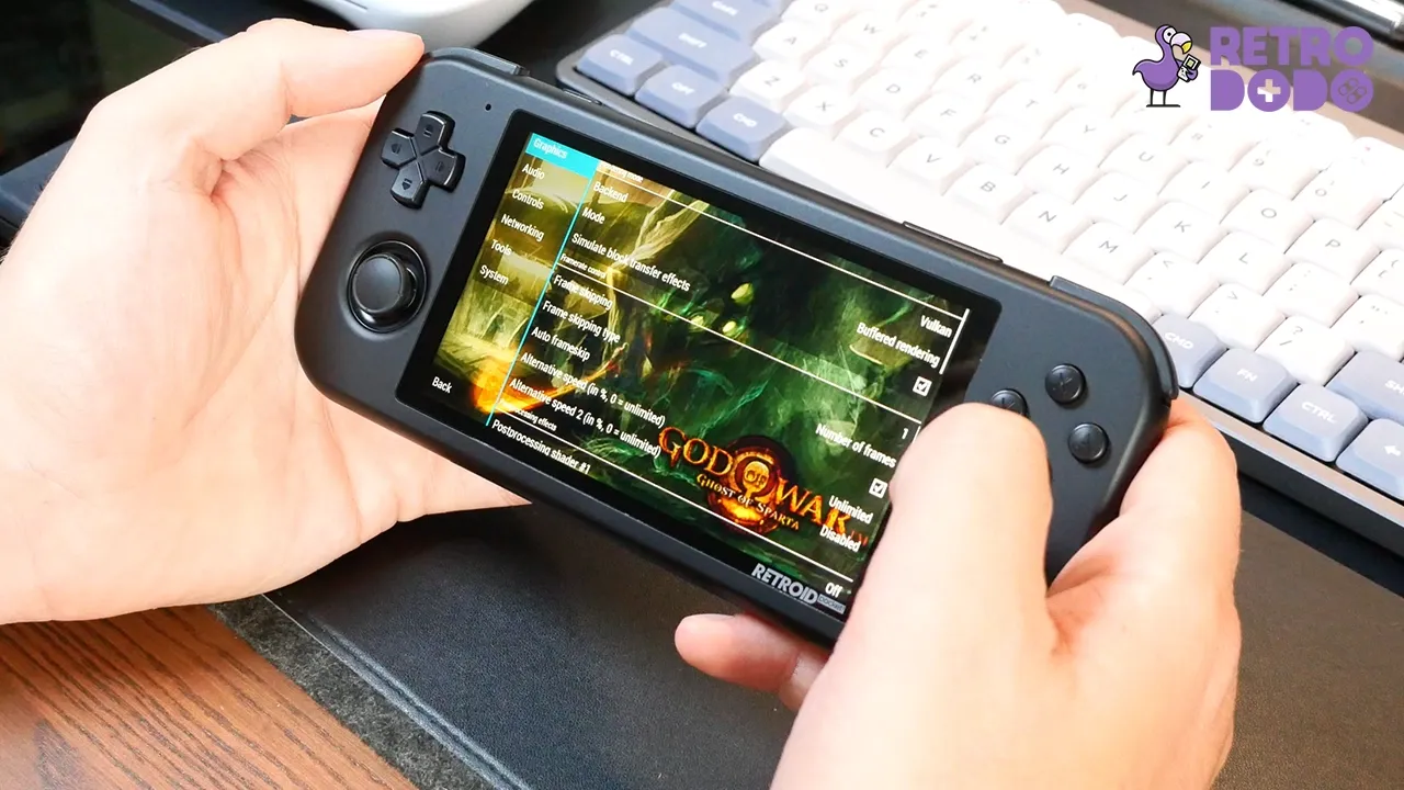 retroid pocket 3 settings