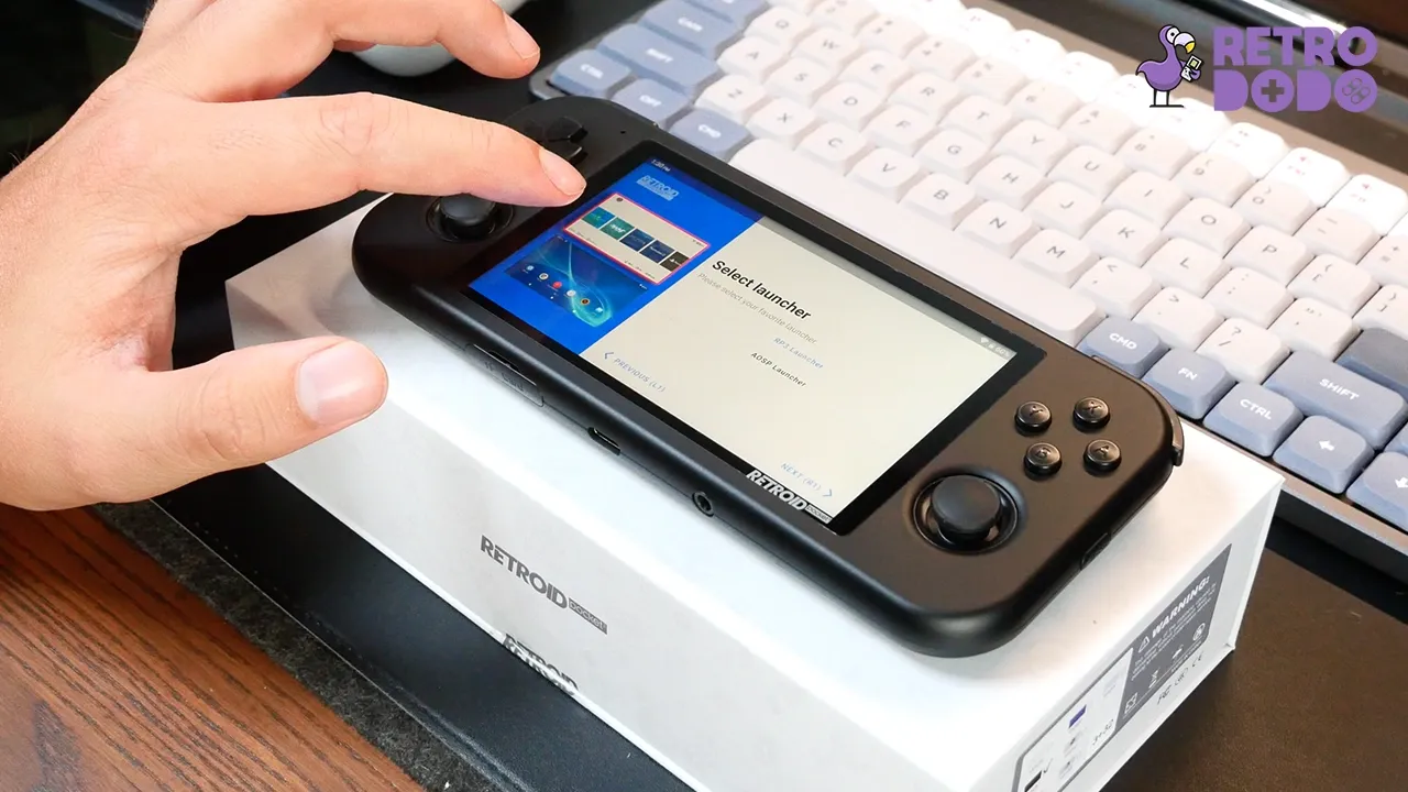 retroid pocket 3 setup