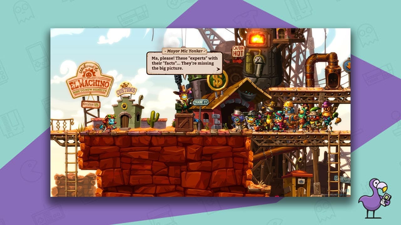 steamworld dig 2 gameplay