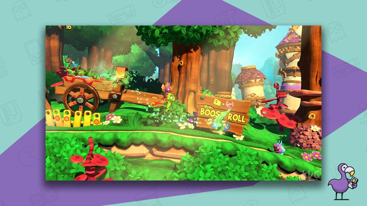 yooka laylee gameplay