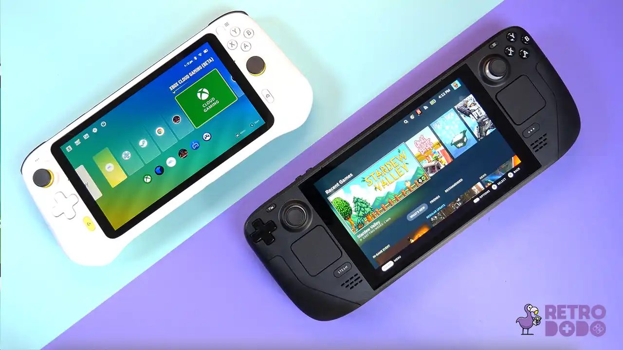 logitech g cloud vs steam deck