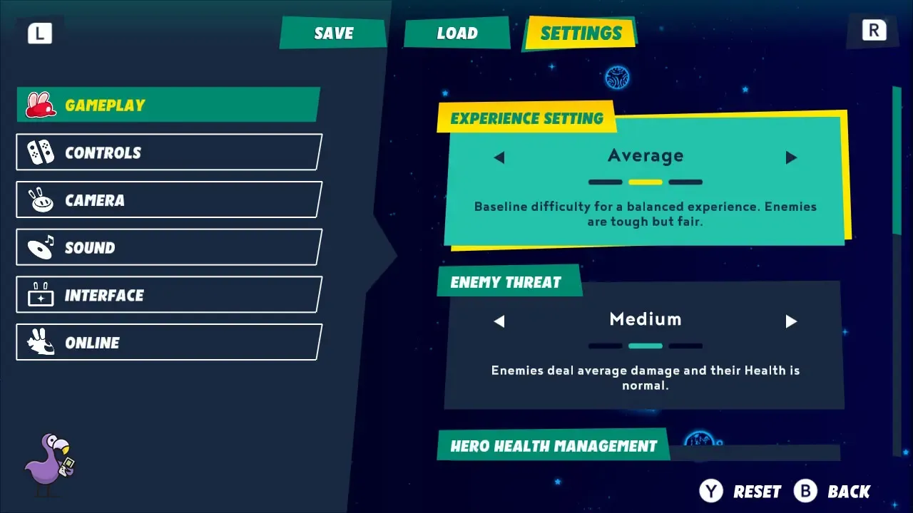 mario rabbids sparks of hope difficulty settings