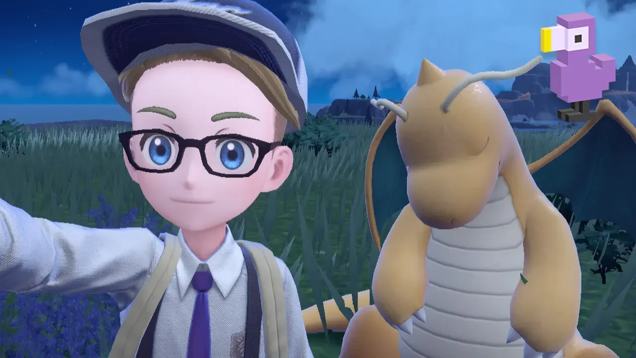 dragonite selfie