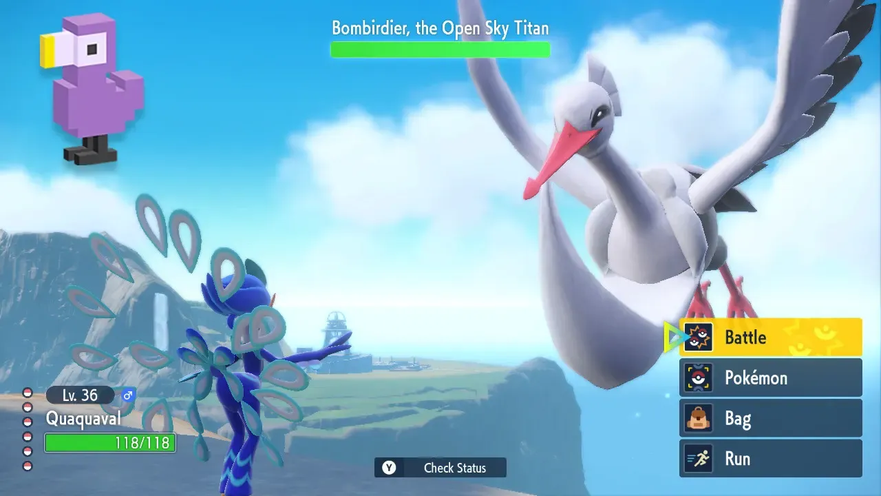 open sky titan pokemon scarlet violet