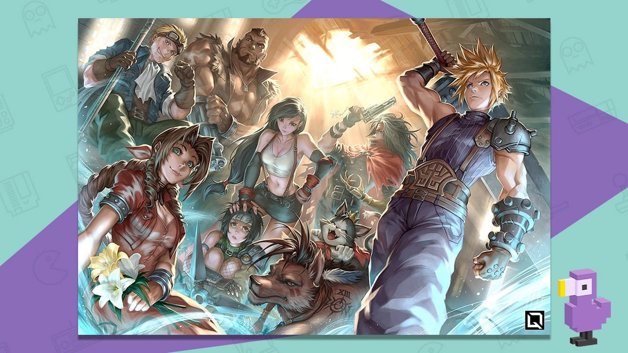 FFVII Fanart by Drake Tsui
