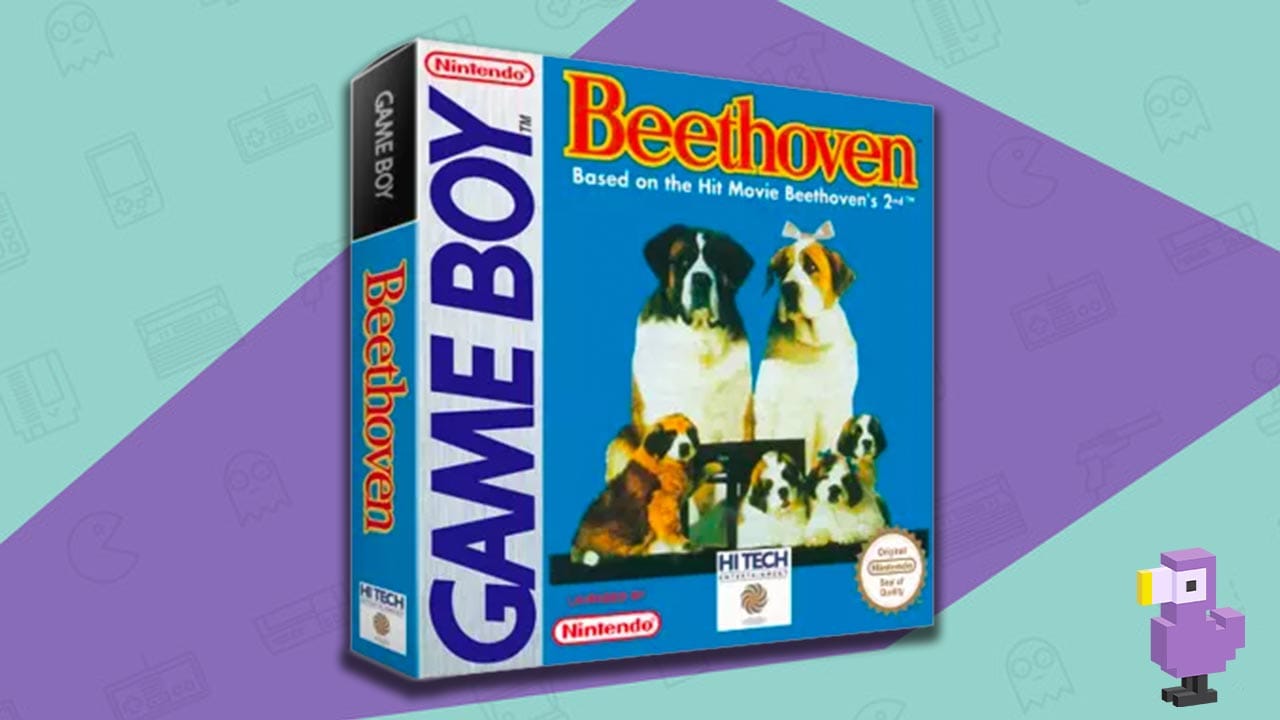 Beethoven game case for the Nintendo Gameboy