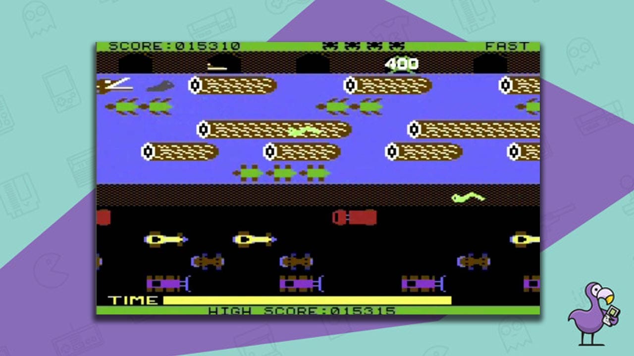 Frogger Gameplay