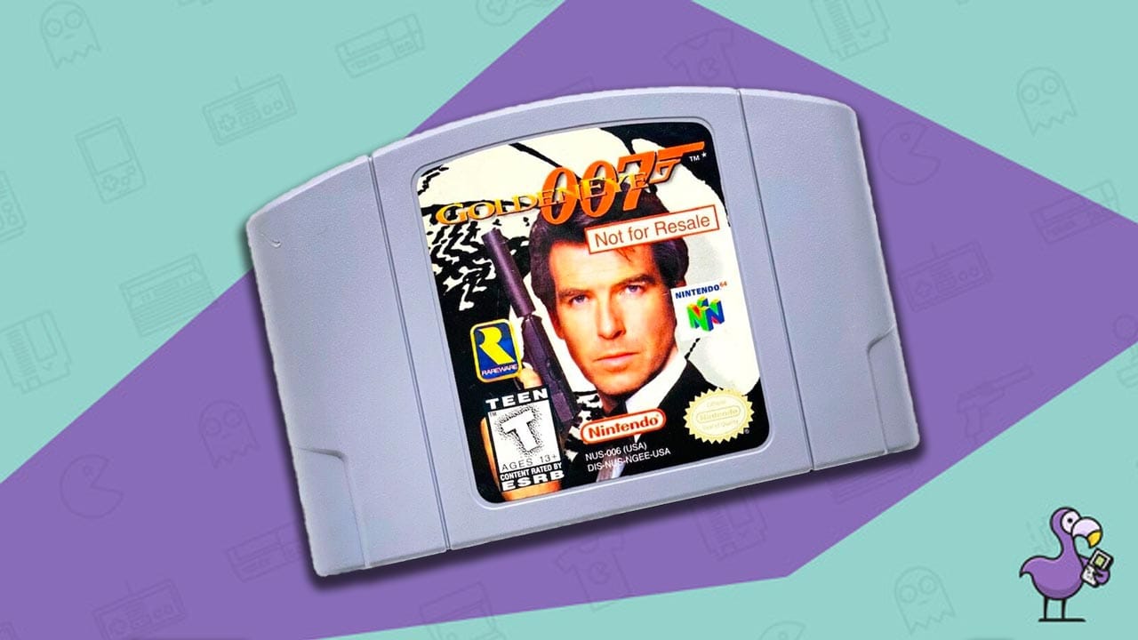 GoldenEye 007 Not for Resale game cartridge