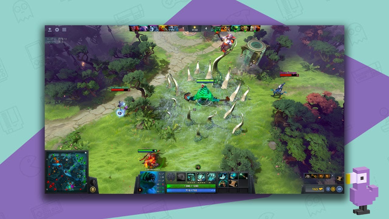 Dota 2 gameplay