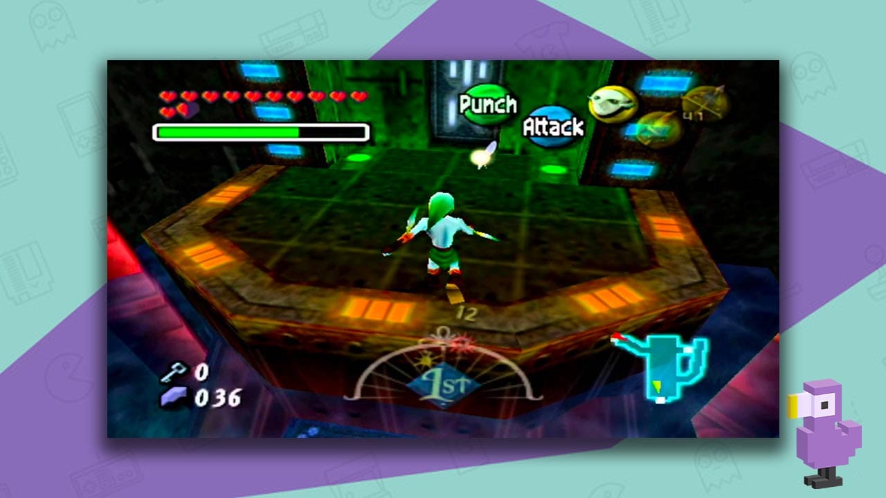 Majora's Mask Zora character gameplay