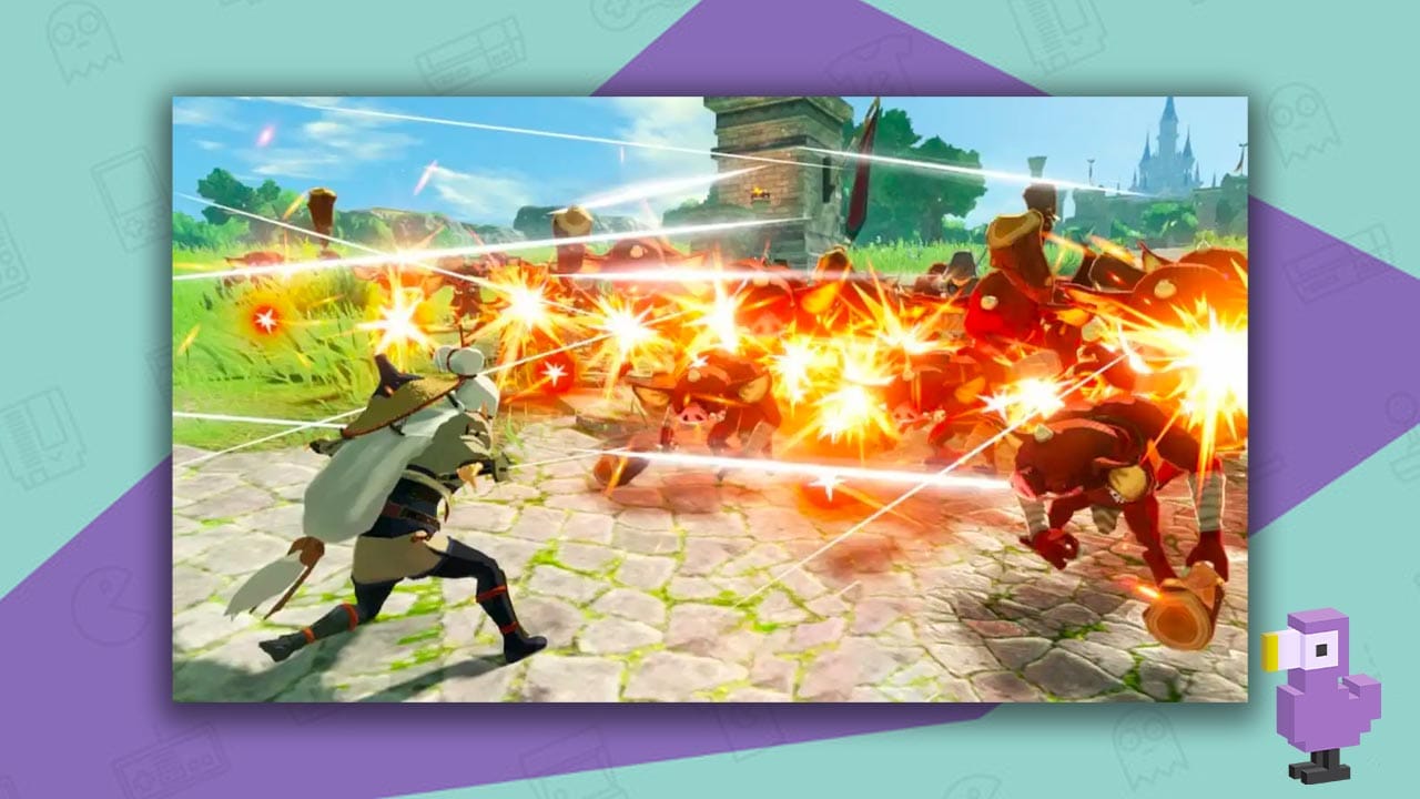 Impa Zelda Facts - Impa fighting in Age of Calamity