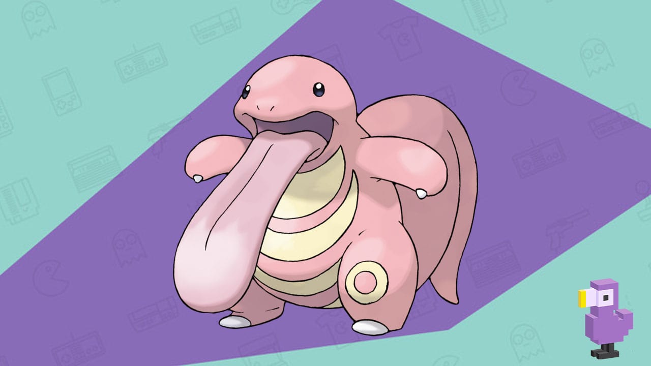 Lickitung - pink Pokémon with huge tongue