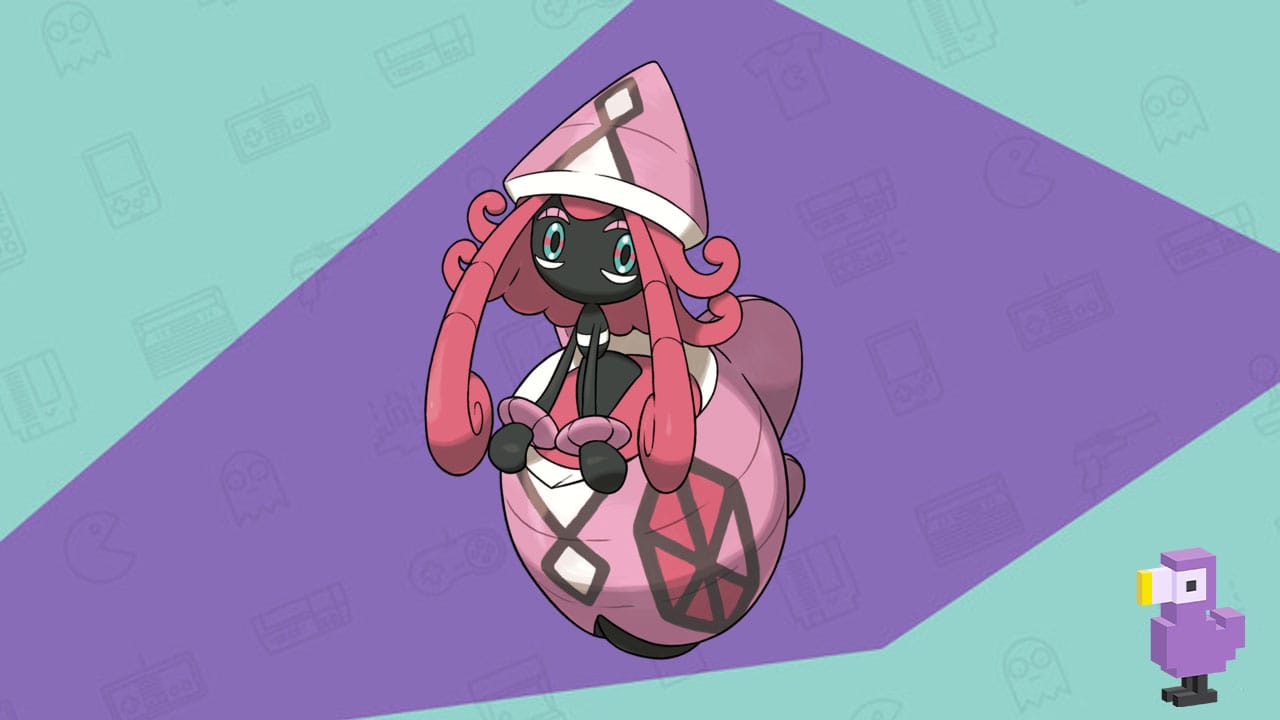 Pokemon inside an egg shell - Tapu Lele