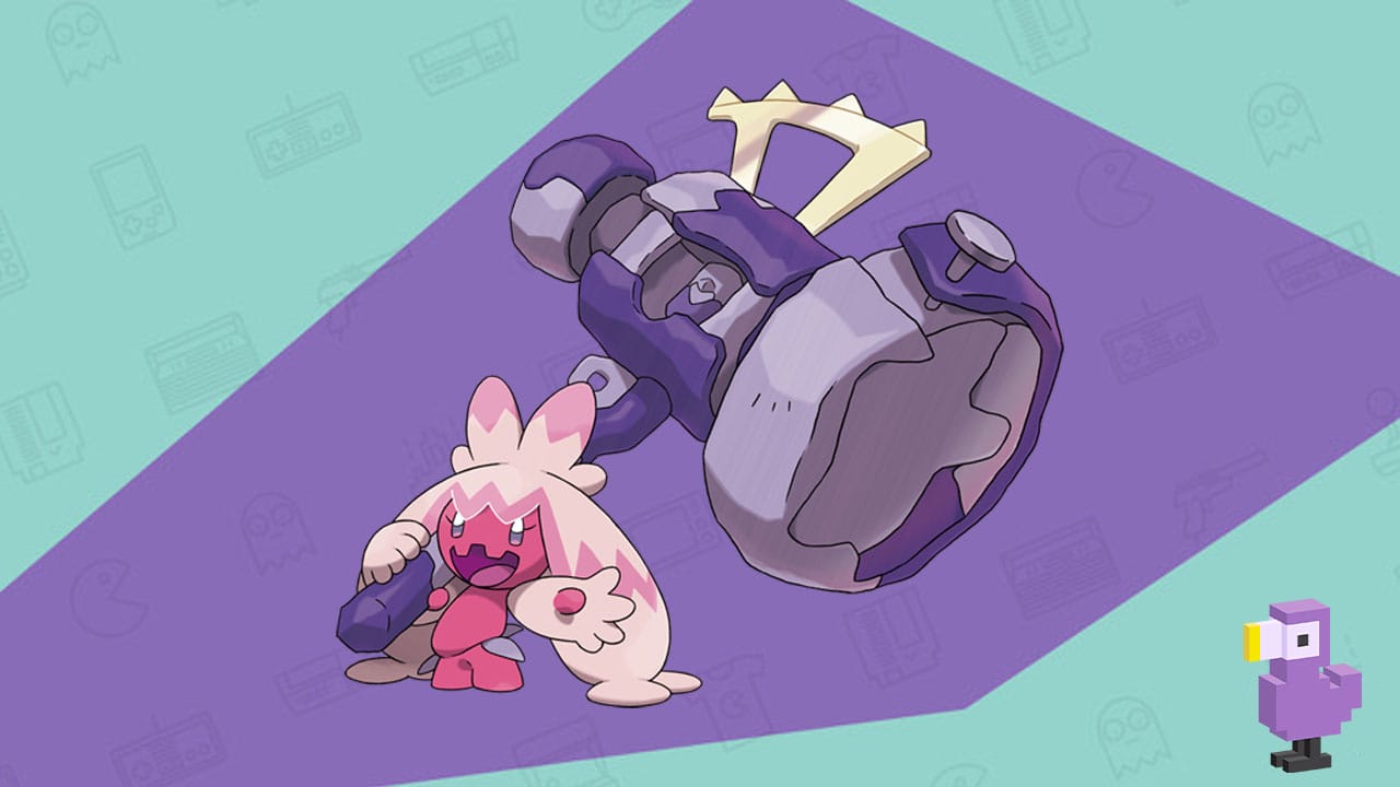 Tinkaton - Pink fairy holding a large hammer