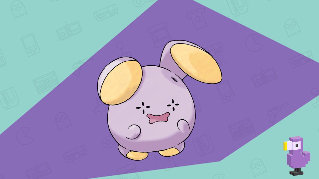 Whismur - small pokemon with yellow ears